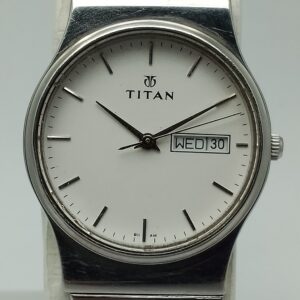 Titan Quartz Date/Day Stainless Steel Mens Wristwatch HLM11FZA2