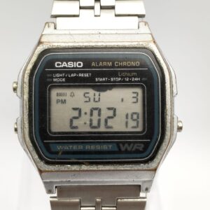 Casio A159W Module 593 Alarm Chrono Quartz Vintage Men's Watch SMU57MOH1