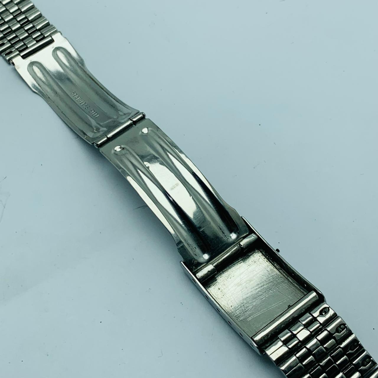 18 mm Seiko 7123-8460-p Curved End Link 0144 Vintage Bracelet BRG768ZHB2 - Image 2