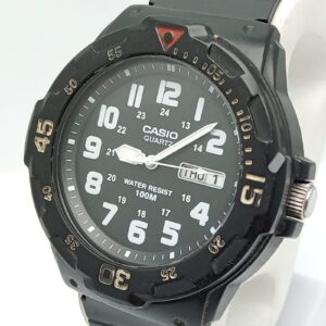 Casio Quartz 5125 Railway Time MRW-200H Day/Date Vintage Watch RHR60ARL2