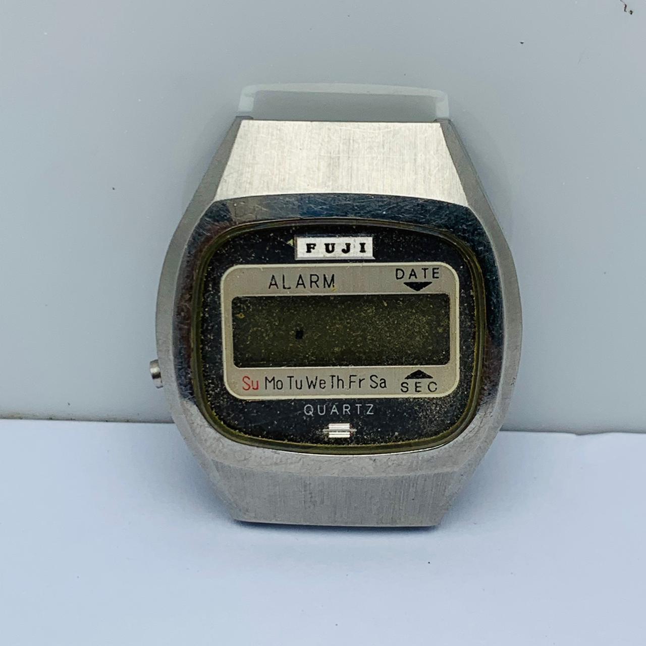 Fuji 5321 Quartz Digital Vintage Men's Watch For Parts (6)