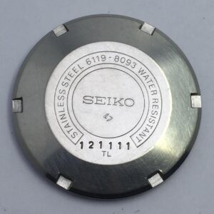 33 mm Seiko 6119-8093 Stainless Steel Back Cover Case WQS1708AZB1
