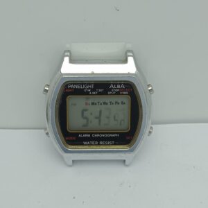 Seiko Alba Quartz Y735 4A40 Digital Vintage Men's Watch For Parts (1)