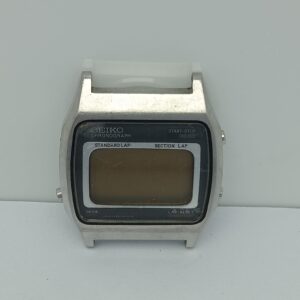 Seiko Chronograph Quartz A229-5010 Digital Vintage Watch For Parts RUB58ARL2