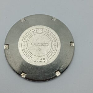 Seiko Jumbo Chronograph 6138-3002 Vintage Watch Back For Parts FWD125ARL5