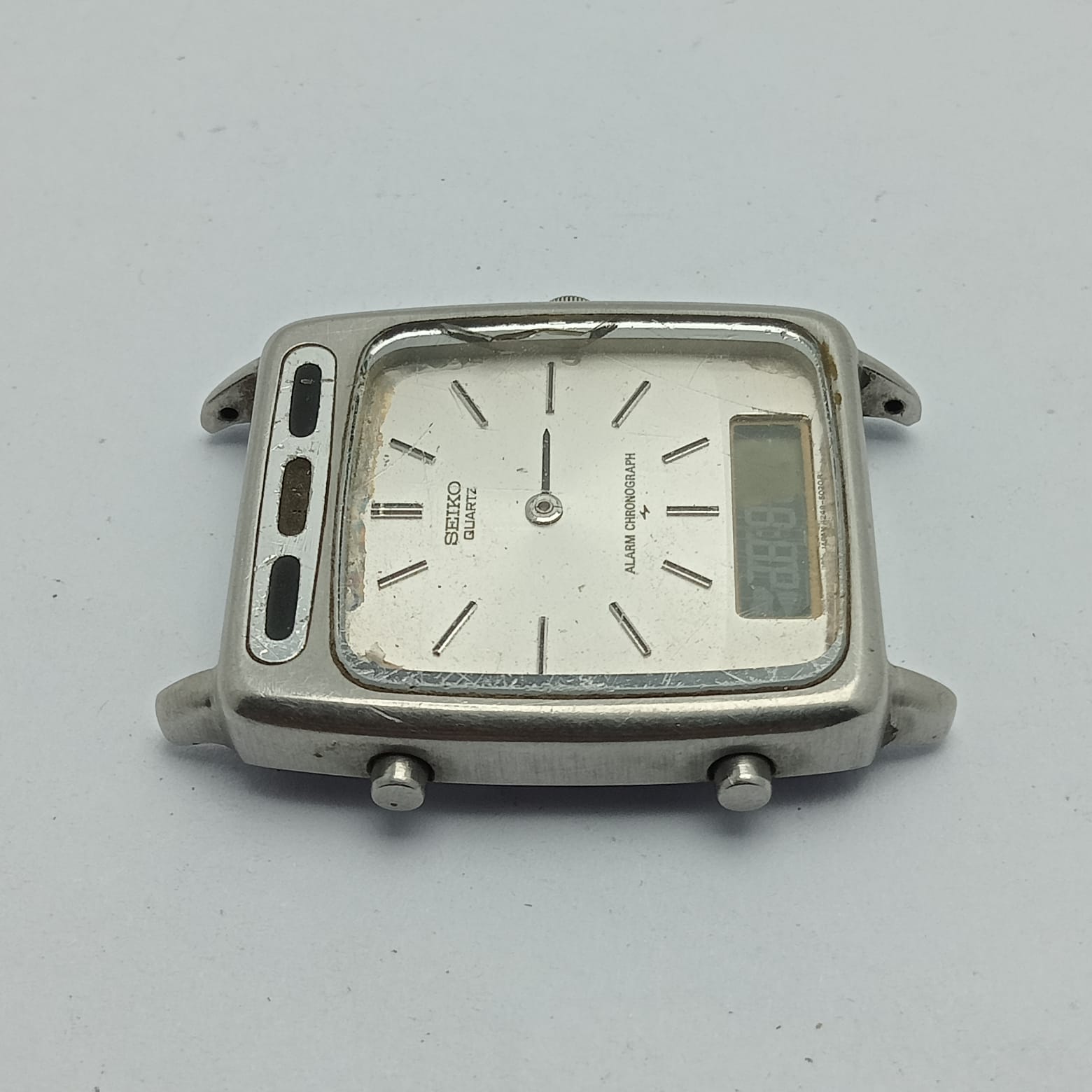 Seiko Quartz H249 5020 Ana Digi Vintage Men’s Watch For Parts (4)