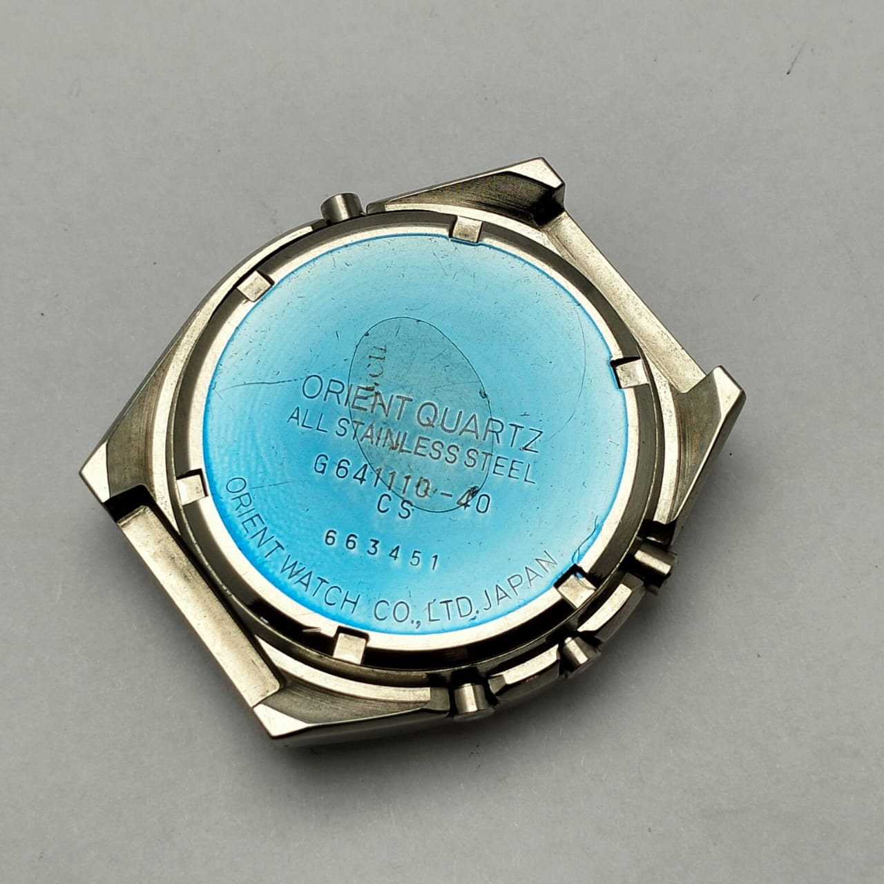 Orient G641110-40 Digital Quartz Vintage Men's Watch For Parts SMN49MOH2 - Image 4