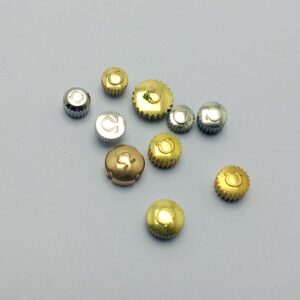 Lot Of 10 Omega Golden / Silver Crown Watch For Parts FWD128WSI10