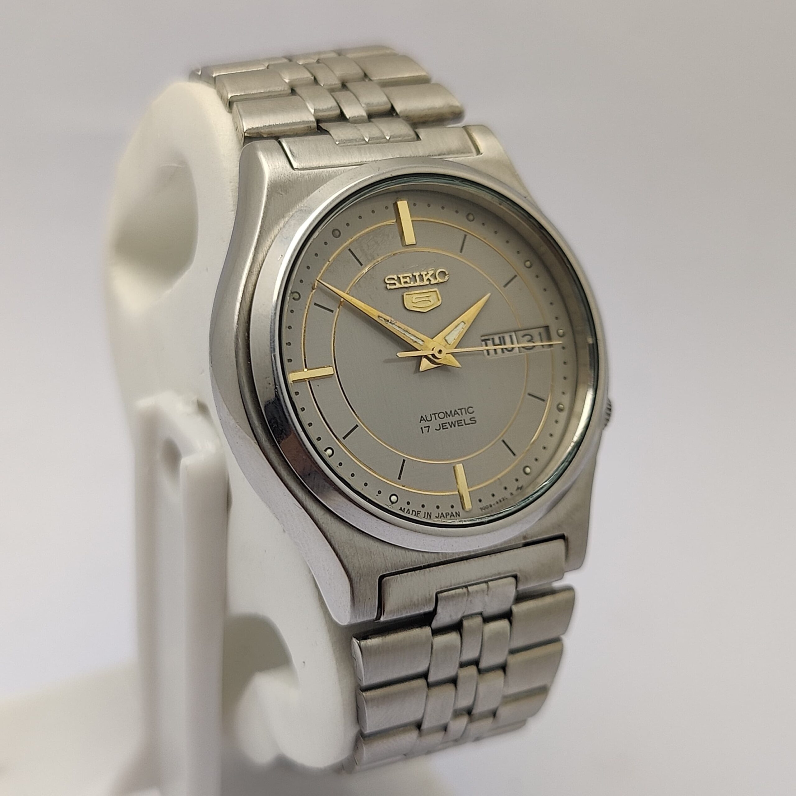 Seiko 5 Automatic 7009-3171 Day/Date Vintage Men's Watch AYZ66ABR4 - Image 5