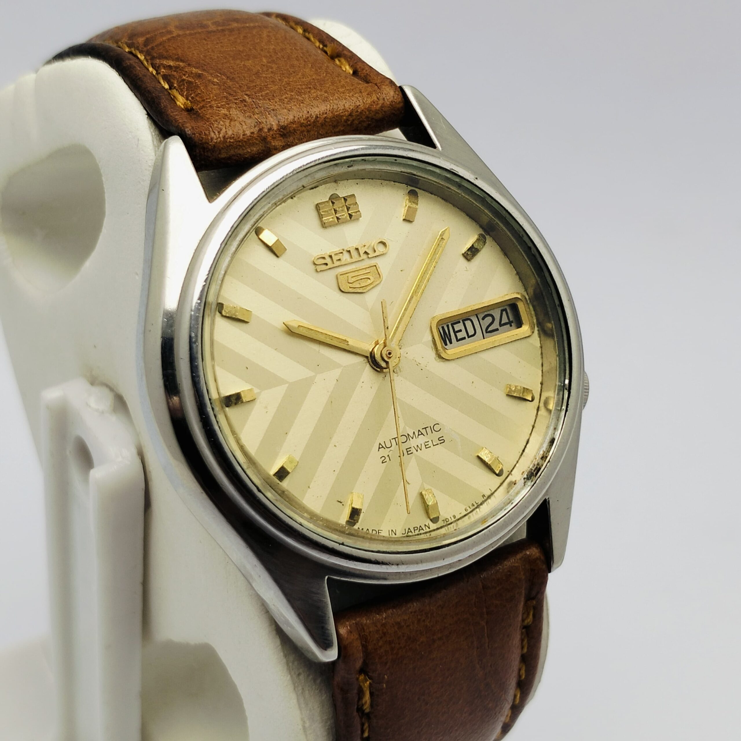 Seiko 5 Automatic 7019-6081 Day/Date Vintage Men's Watch