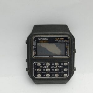 Casio Calculator Quartz 166 CA 95 Digital Vintage Watch For Parts (1)
