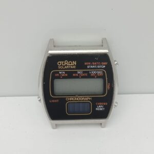 Otron Solartime Quartz Chronograph Digital Vintage Watch For Parts (1)