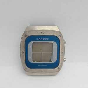 Sandoz Quartz 9346 0001 Digital Vintage Men's Watch For Parts (4)