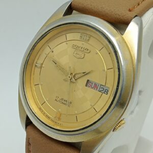 Seiko 5 Automatic 7009A DayDate Vintage Men's Watch (1)