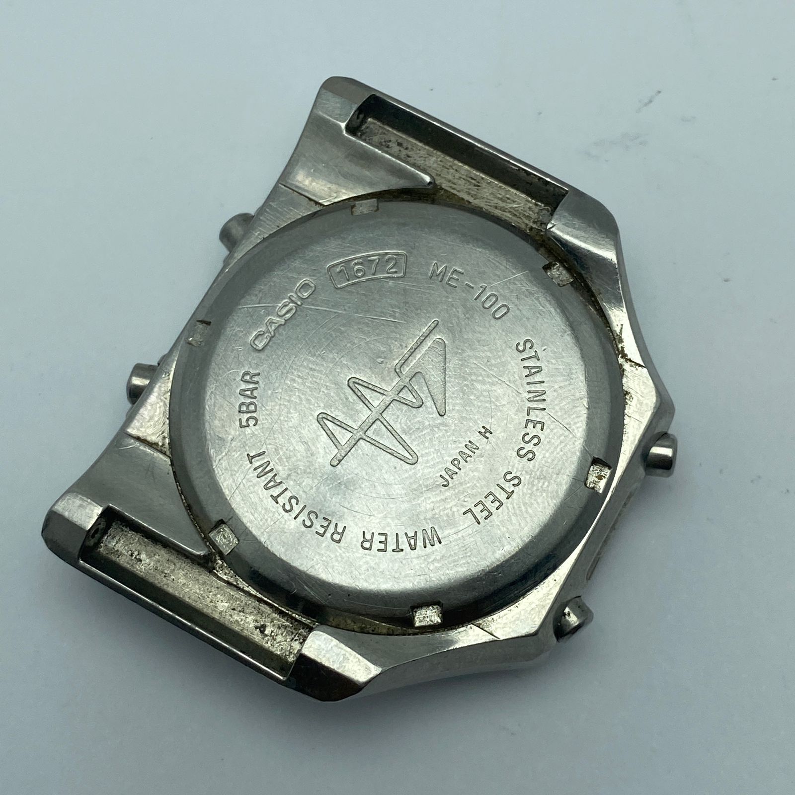 Casio ME-100 METAPSYCHEDELIN 1672 Vintage Watch For Parts