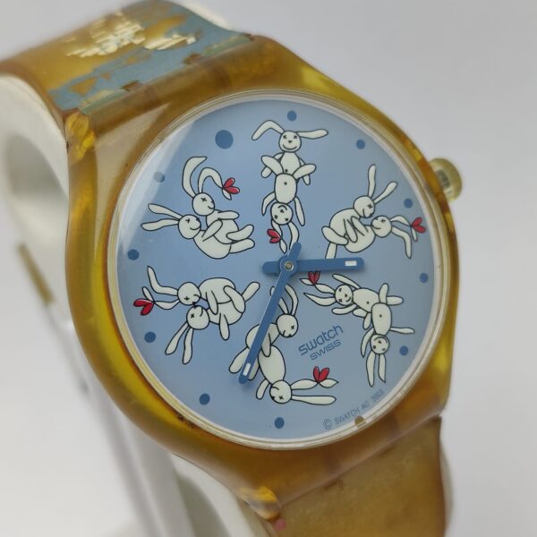 Swatch Bunnysutra STGK101 Unisex Touch Watch IKM10IK10