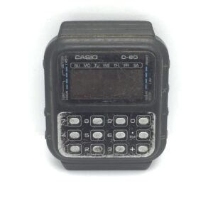 Casio C 60 Module 133 Calculator Quartz Vintage Men’s Watch For Parts WQS1849RM2 (1)