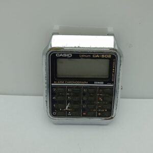 Casio Calculator Quartz 437 CA 502 Digital Vintage Watch For Parts (3)