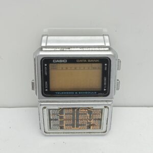 Casio Data Bank Telememo Quartz 563 DBC 600 Digital Watch For Parts (4)