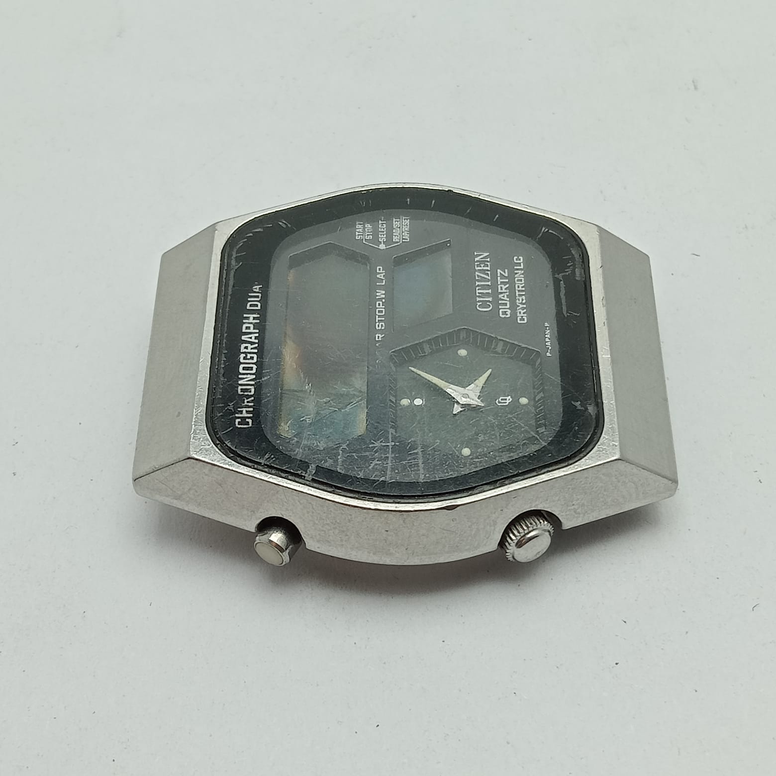 Citizen Crystron LC 41-9010 Quartz Ana Digi Vintage Watch