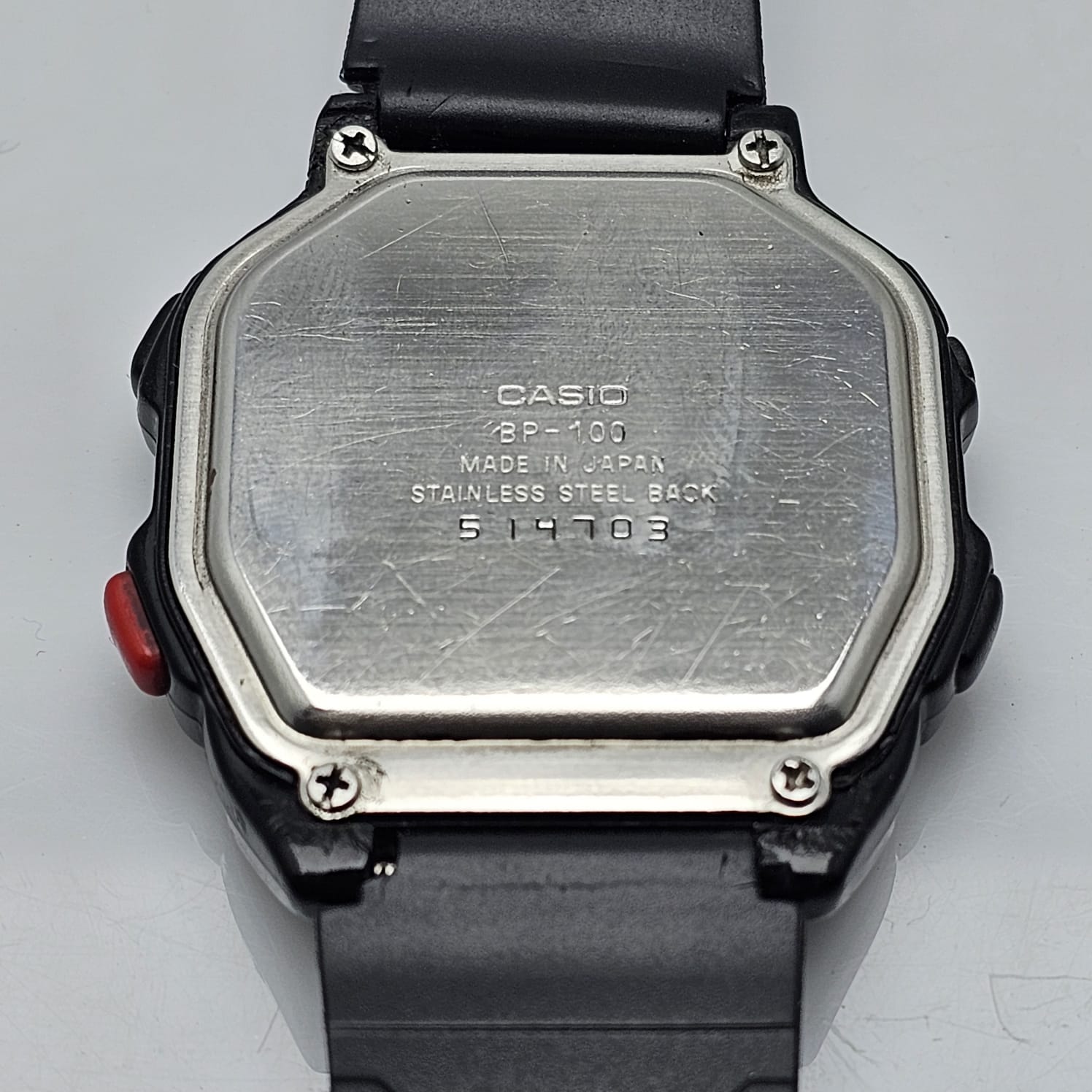 Casio BP 100 Blood Pressure Monitor Quartz Vintage Mens Watch 3