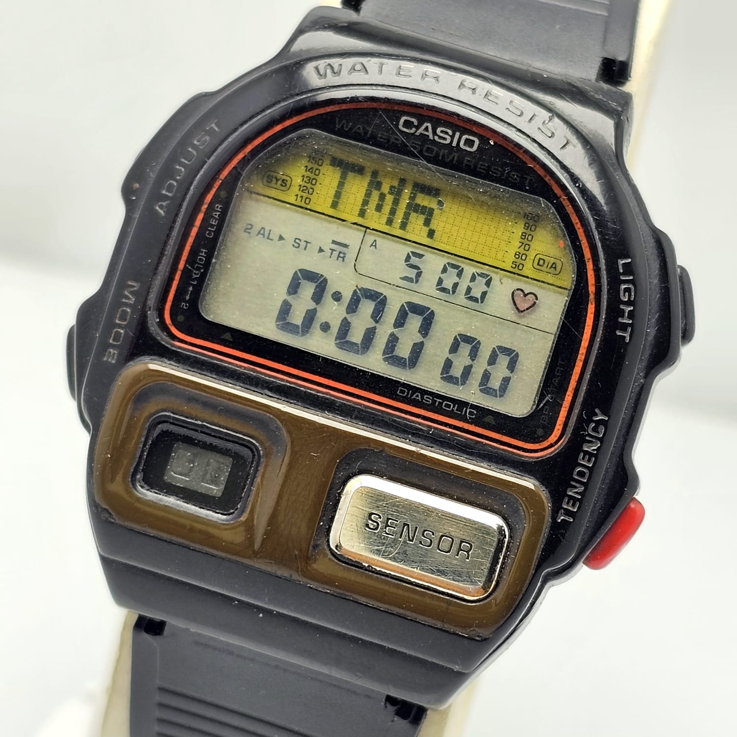 Casio BP 100 Blood Pressure Monitor Quartz Vintage Mens Watch 6