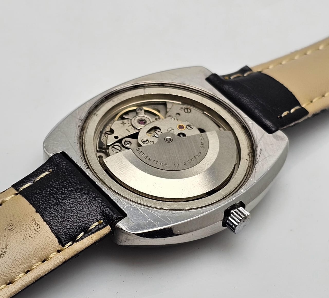 Omax Geneve Automatic DayDate Vintage Mens Watch 6