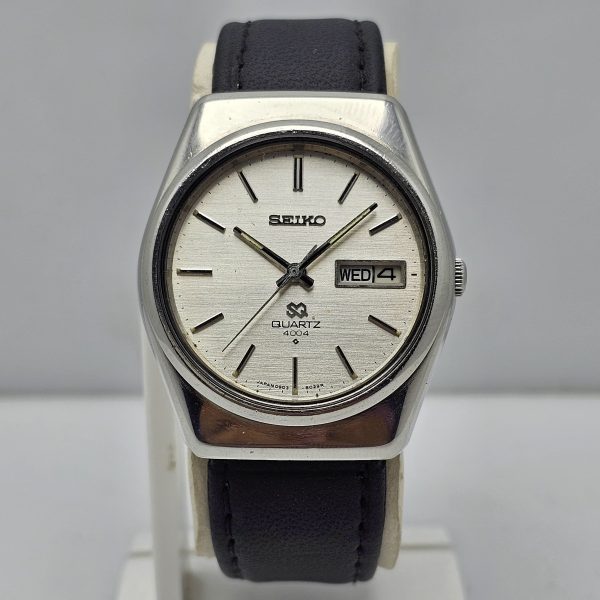 Seiko 0903 8169 DayDate Quartz 4004 Vintage Mens Watch 7 600x600