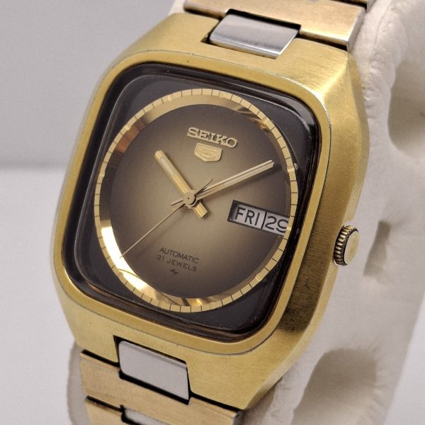Seiko 5 Atomatic 7019 5090 DayDate Vintage Mens Watch 2 600x600