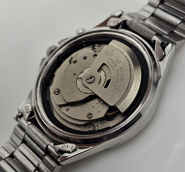 Sicura Breitling UFO 25 Jewels Automatic Blue Dial Vintage Mens Watch 2 600x558