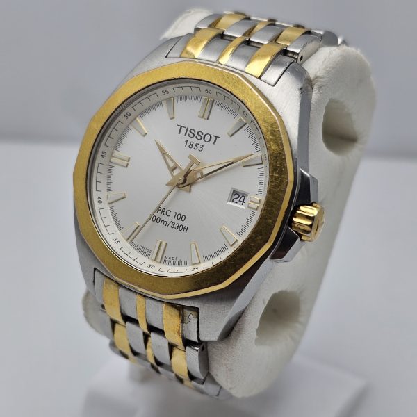 TISSOT 1853 PRC 100 100m330ft Quartz Mens Vintage Watch 5 600x600