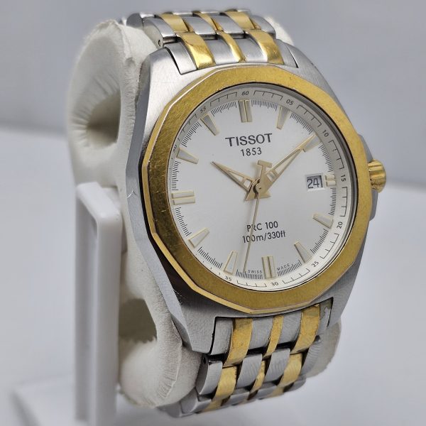 TISSOT 1853 PRC 100 100m330ft Quartz Mens Vintage Watch 7 600x600