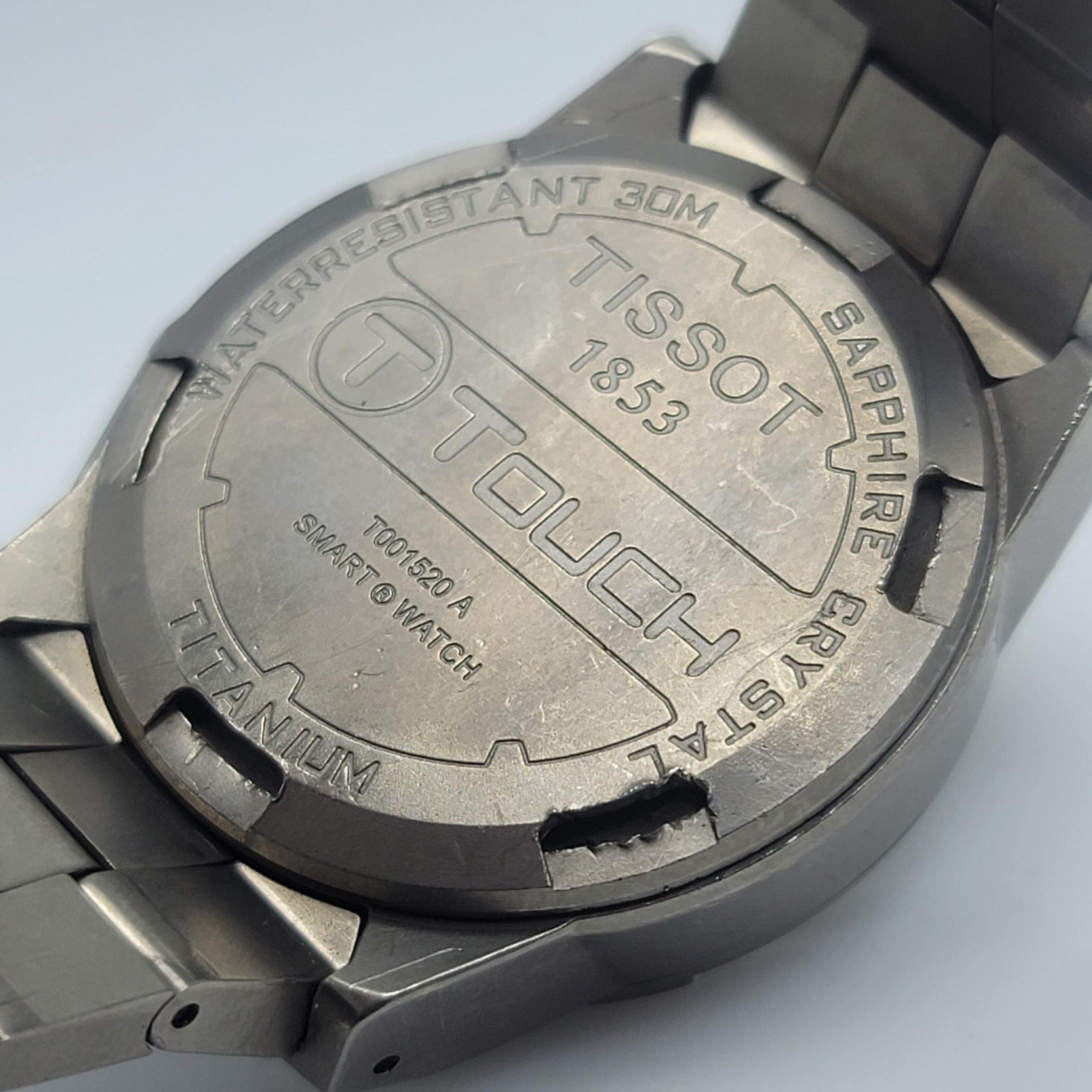 Tissot T Touch T001520 Ana Digi Titanium Quartz Vintage Mens Watch 10 scaled