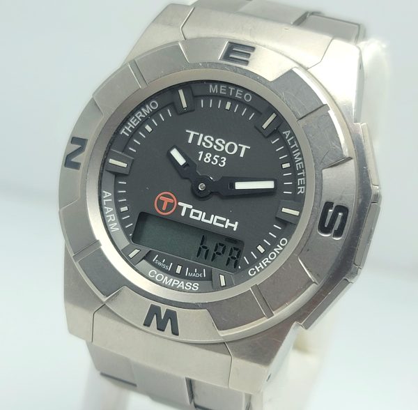 Tissot T Touch T001520 Ana Digi Titanium Quartz Vintage Mens Watch 5 600x588