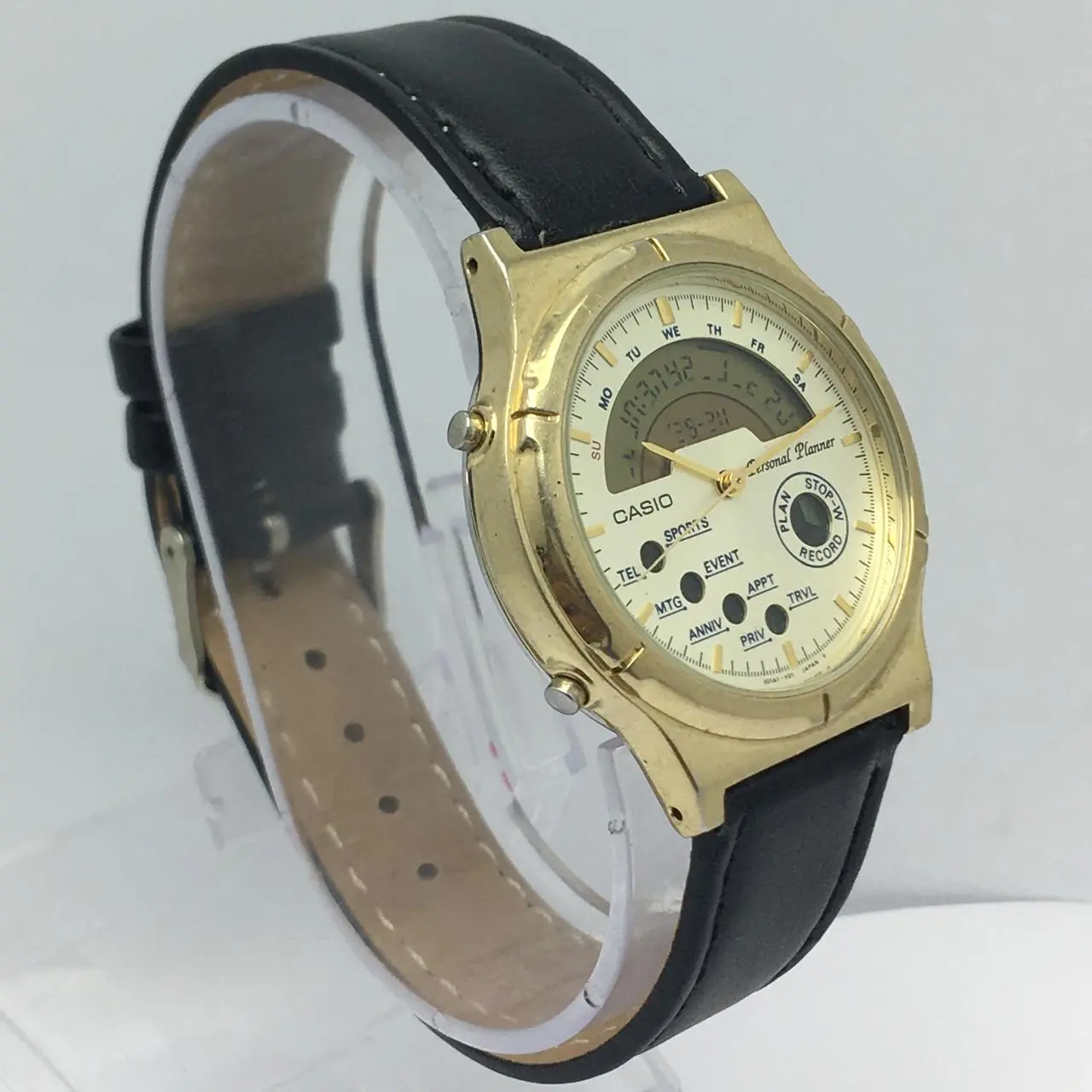 Casio IA 1120 Personal Planner Data Bank Ana Digi Quartz Vintage Mens Watch 5