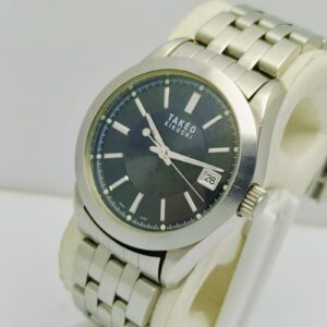 Takeo Kikuchi 9898 Quartz Tk 2065 Black Dial Vintage Men’s Watch AHN113NRZ5 (5)