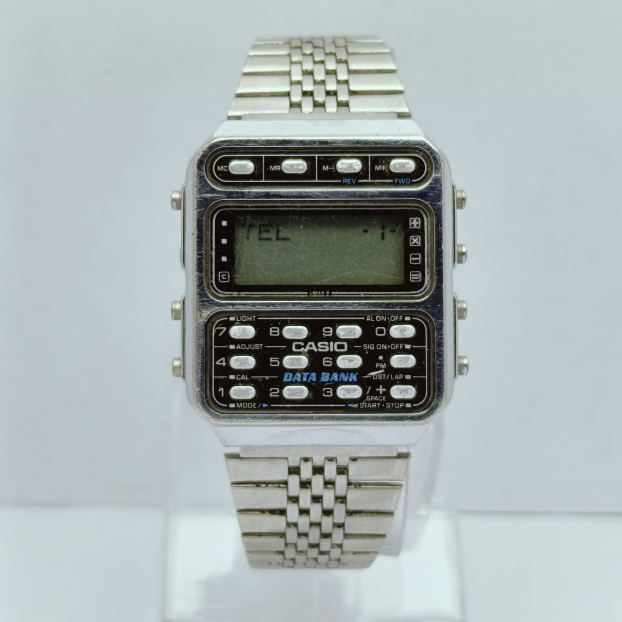 Casio CD-401 Databank Module 246 Calculator Digital Vintage Watch