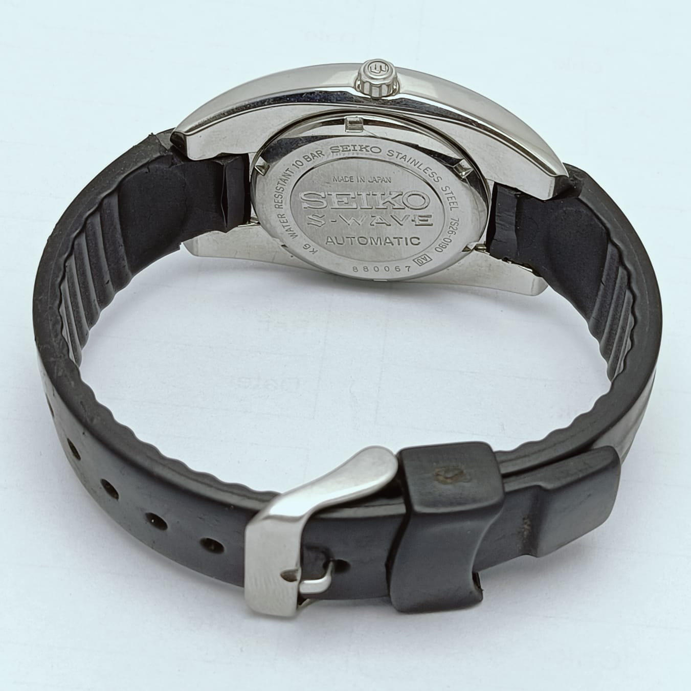 Seiko S Wave Automatic 7s26 0190 Vintage Men's Watch ASN109KS12 (1)