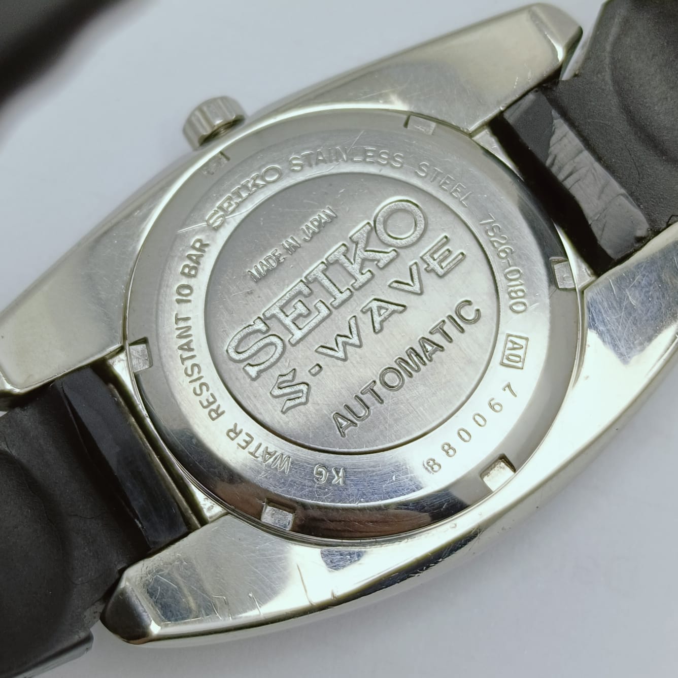 Seiko S Wave Automatic 7s26 0190 Vintage Men's Watch ASN109KS12 (9)