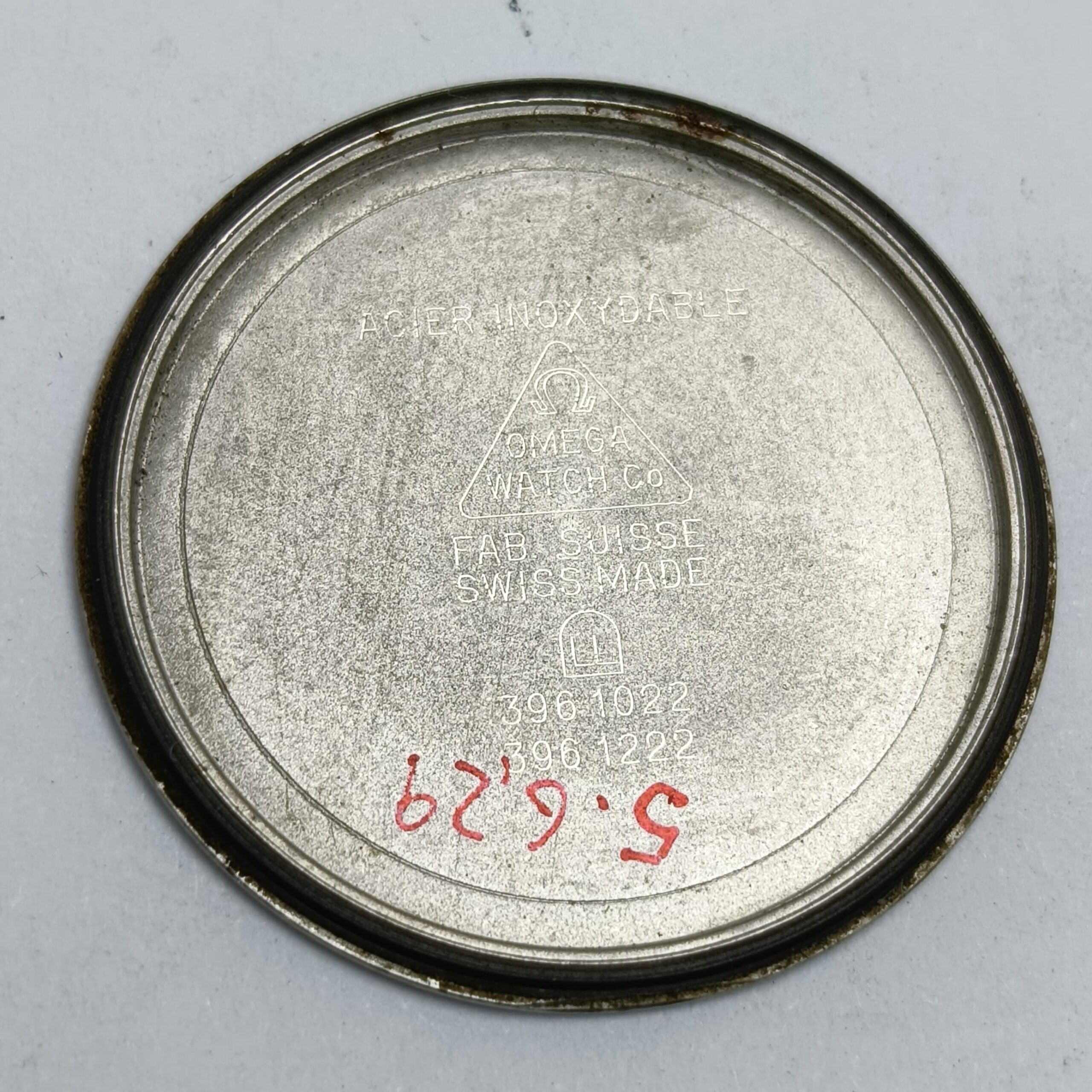 Omega Seamaster Quartz Polaris 396 1022 Two Tone Vintage Men's Watch (3)