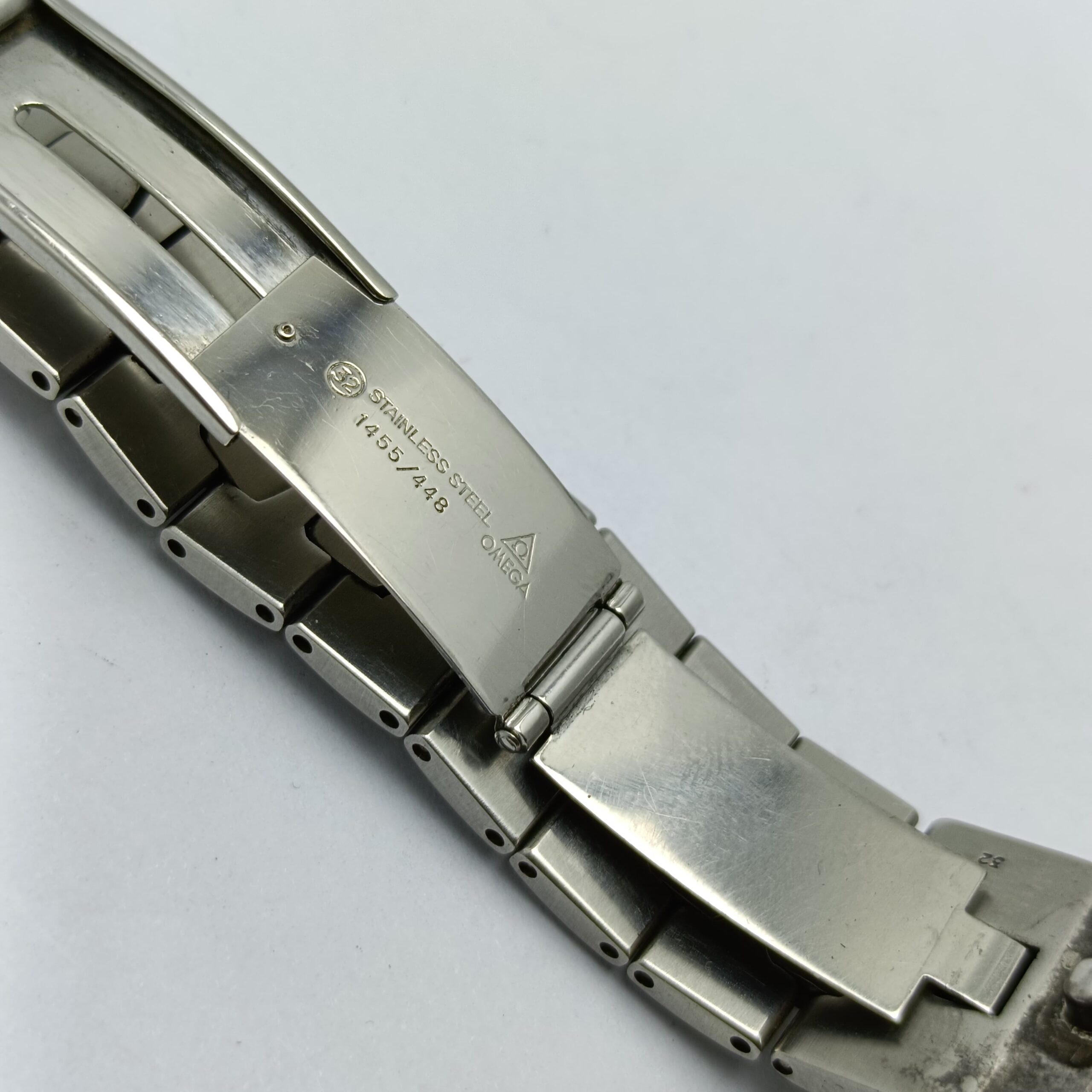 Omega Seamaster Quartz Polaris 396 1022 Two Tone Vintage Men's Watch (5)