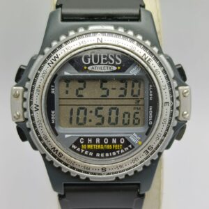 Guess Athletic Chronograph Quartz Digital Vintage Men's Watch