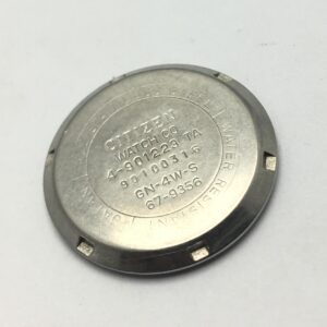 31 mm Citizen 67 9356 Bullhead Vintage Watch back Cover For Parts WQS1951RM3 4