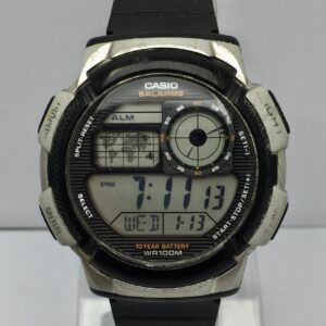 Casio 5 Alarms AE 1000W Module 3198 Digital Quartz Vintage Men's Watch UMB127RM2 14
