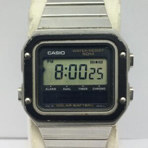 Casio Solar Battery WS 83 Module 189 Dual Time Vintage Quartz Men's Watch ANK9RM10 13