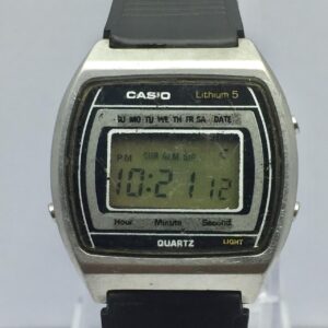 Casio lithium 5 Digital Quartz 83QS 27 Vintage Men's Watch SWB165RM3 15