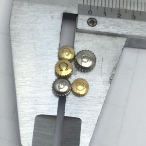Lot 5 Omega Vintage Watch Crown For Parts ASN143RM5 1