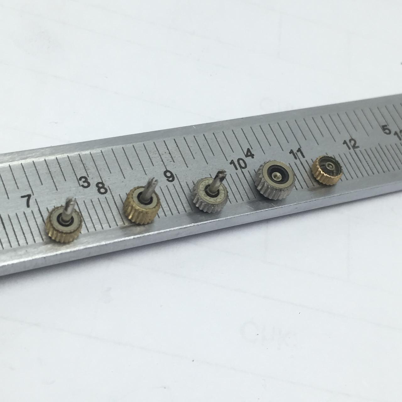 Lot 5 Omega Vintage Watch Crown For Parts ASN143RM5 2