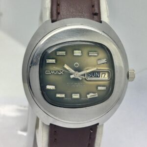 Omax Automatic DayDate Green Dial Vintage Men's Watch ATF17RM4 10
