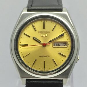 Seiko 5 Automatic 7S26 8760 DayDate Vintage Men's Watch BRQ55RM3 10